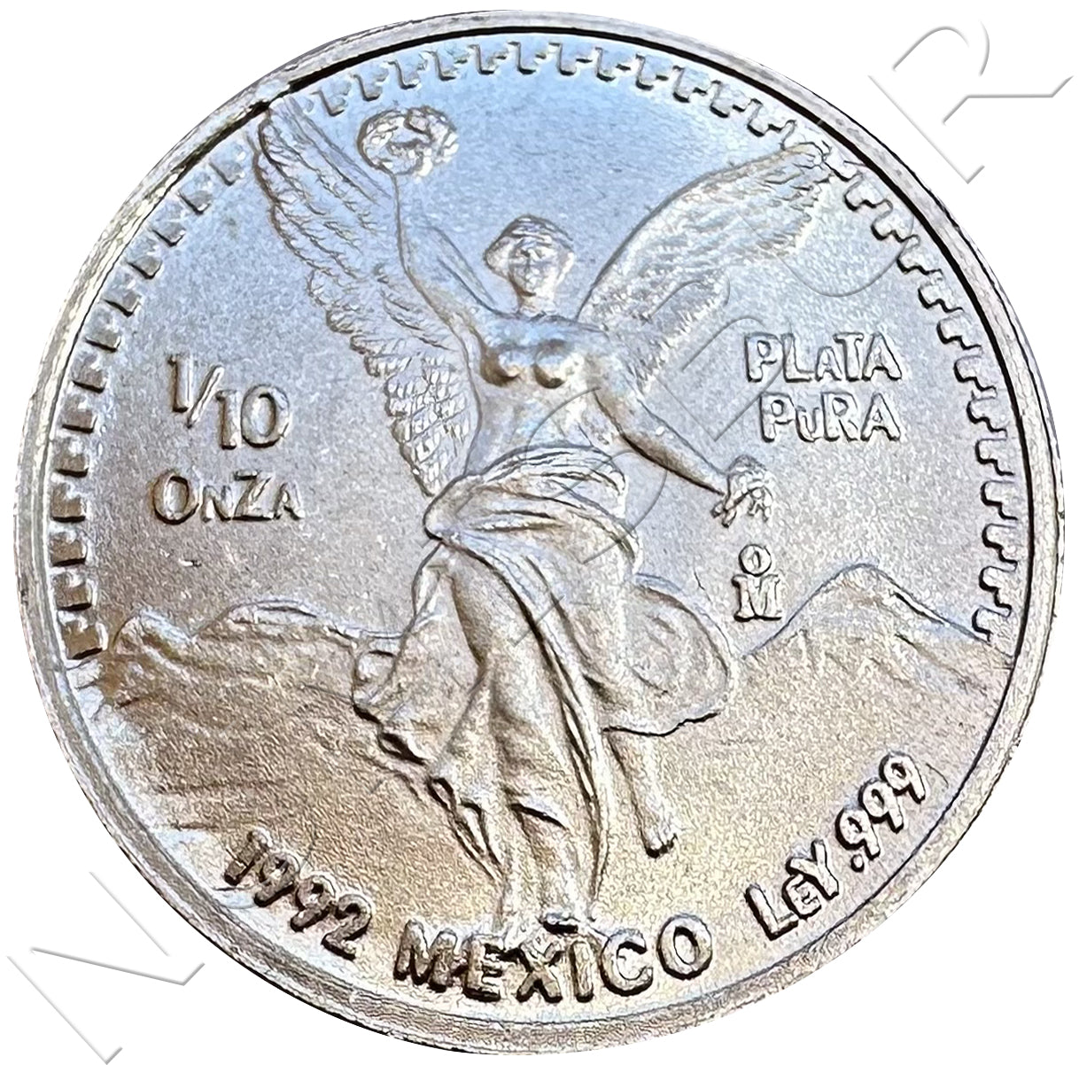 1/10 onza MÉXICO 1992 - Libertad
