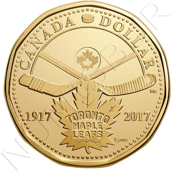 1 dólar CANADA 2017 - Toronto Maple Leaf
