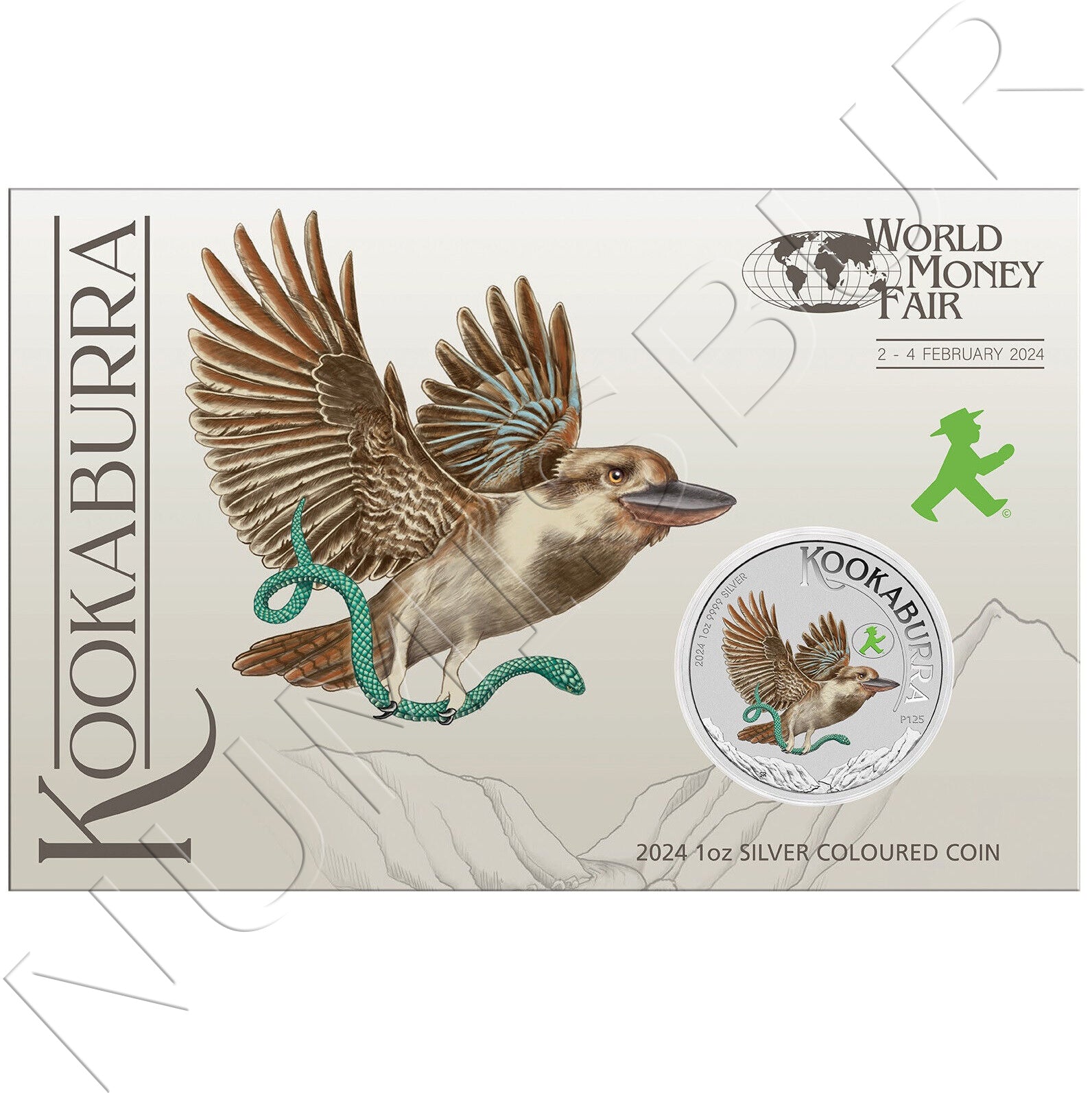 1 dólar AUSTRALIA 2024 - Kookaburra (Edición WMF'24)