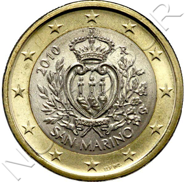 1 euro SAN MARINO 2010 - S/C