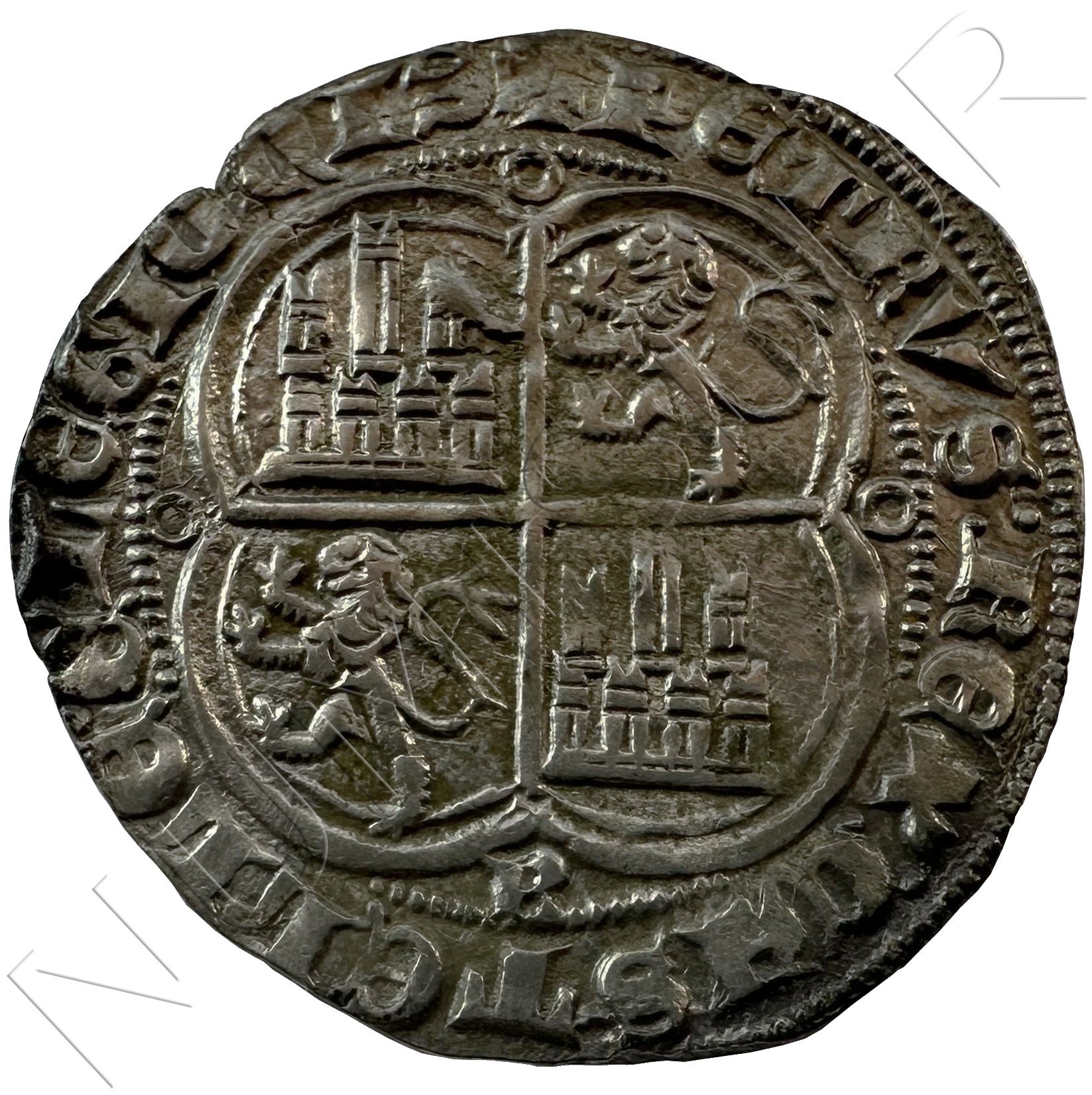 1 real ESPAÑA (1350-1368) - BURGOS | Pedro I 