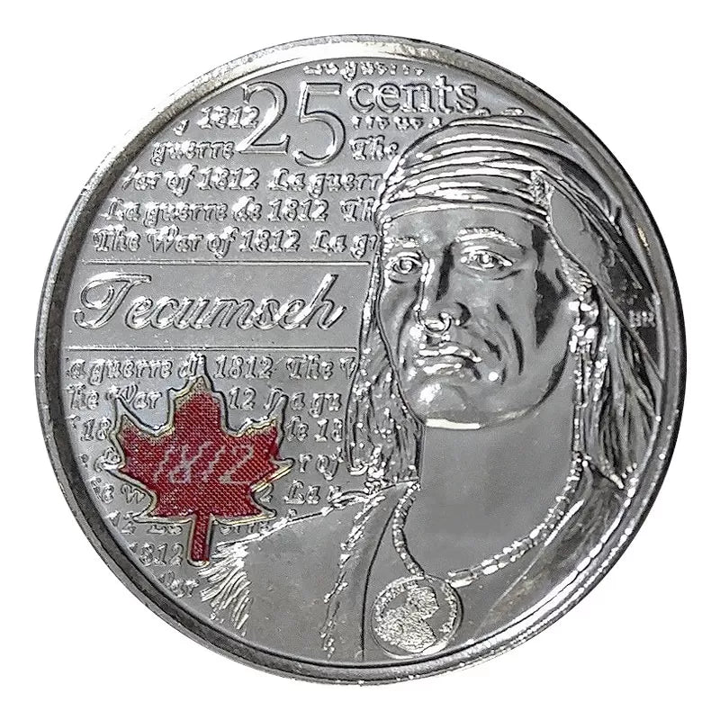 25 céntimos CANADA 2012 - Héroes de 1812 