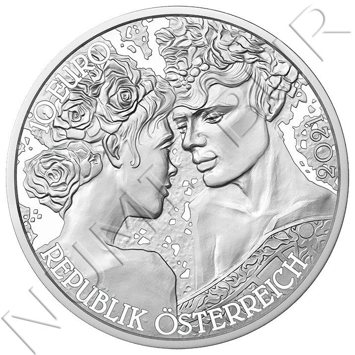 10 euros AUSTRIA 2021 - La rosa