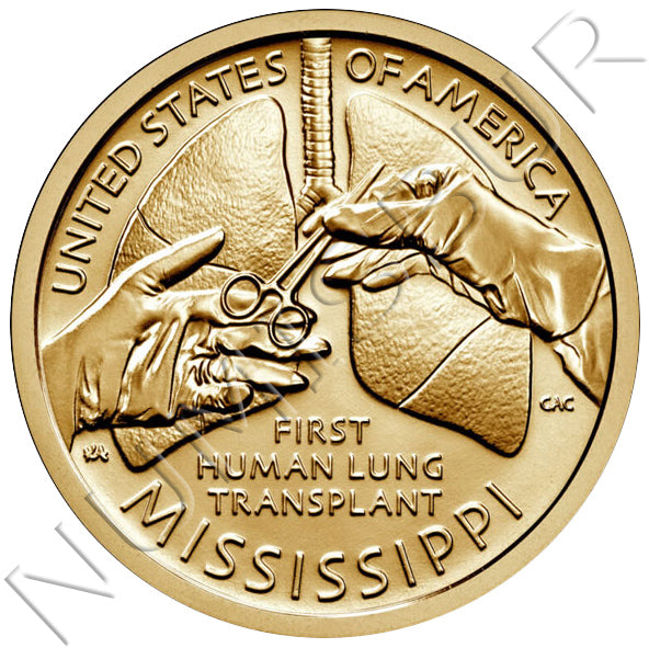 1 dólar ESTADOS UNIDOS 2023 - Mississippi