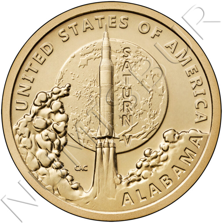 1 dólar ESTADOS UNIDOS 2024 - Alabama