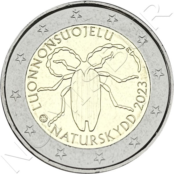 2 euros FINLANDIA 2023 - 100 aniversario de la primera Ley de la Conservación de la Naturaleza