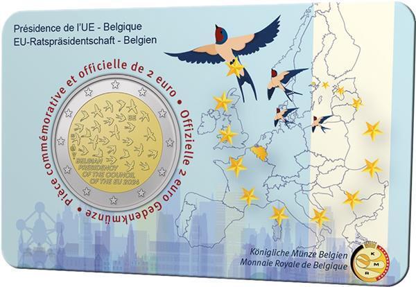 2 euros BÉLGICA 2024 - Presidencia belga del consejo de la Unión Europea