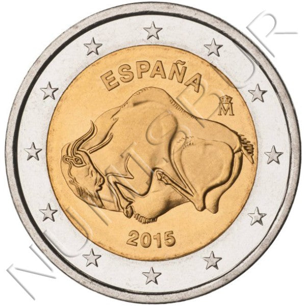 2 euros ESPAÑA 2015 - Cueva de Altamira