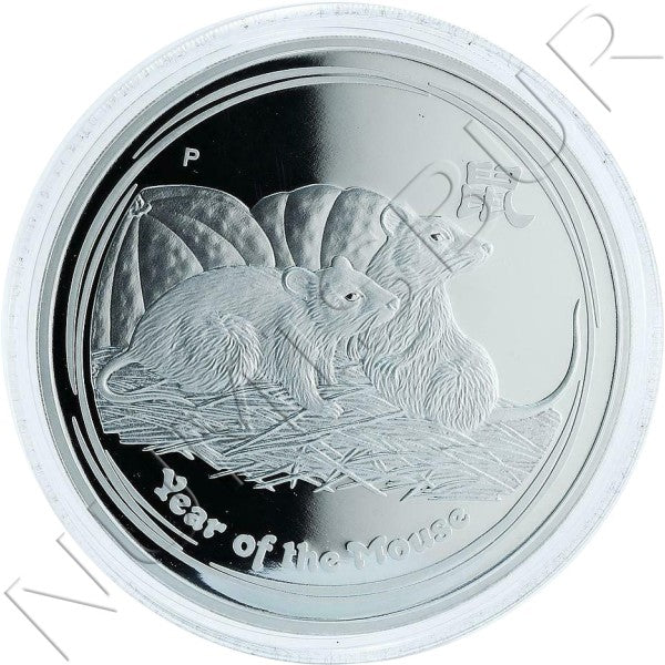 30 dólares AUSTRALIA 2008 - Año del ratón (1 KILO)