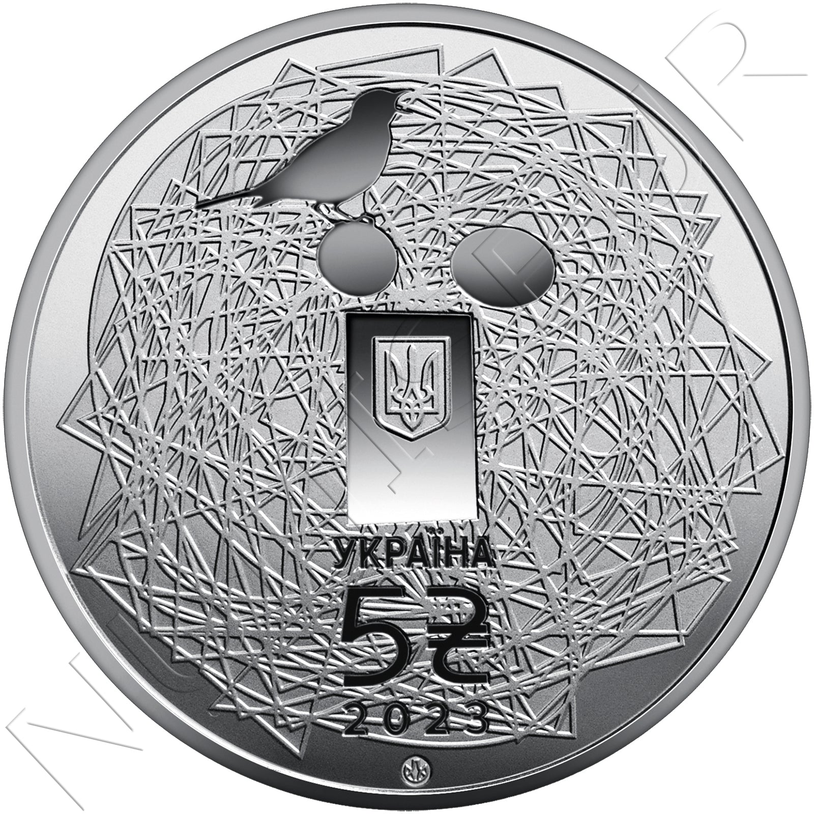 5 hryven UCRANIA 2024 - Alfabeto Ucraniano