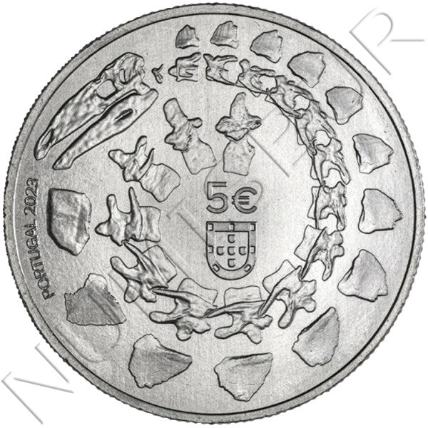 5 euros PORTUGAL 2023 - Miragaia longicollum 