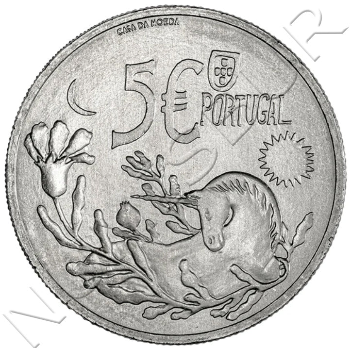 5 euros PORTUGAL 2023 - Unicornio