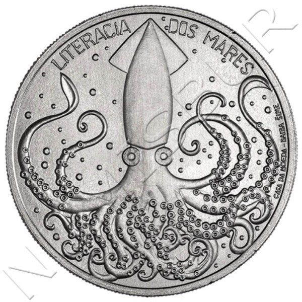 7.50 euros PORTUGAL 2023 - Alfabetización de los mares (125 años Acuario Vasco da Gama)