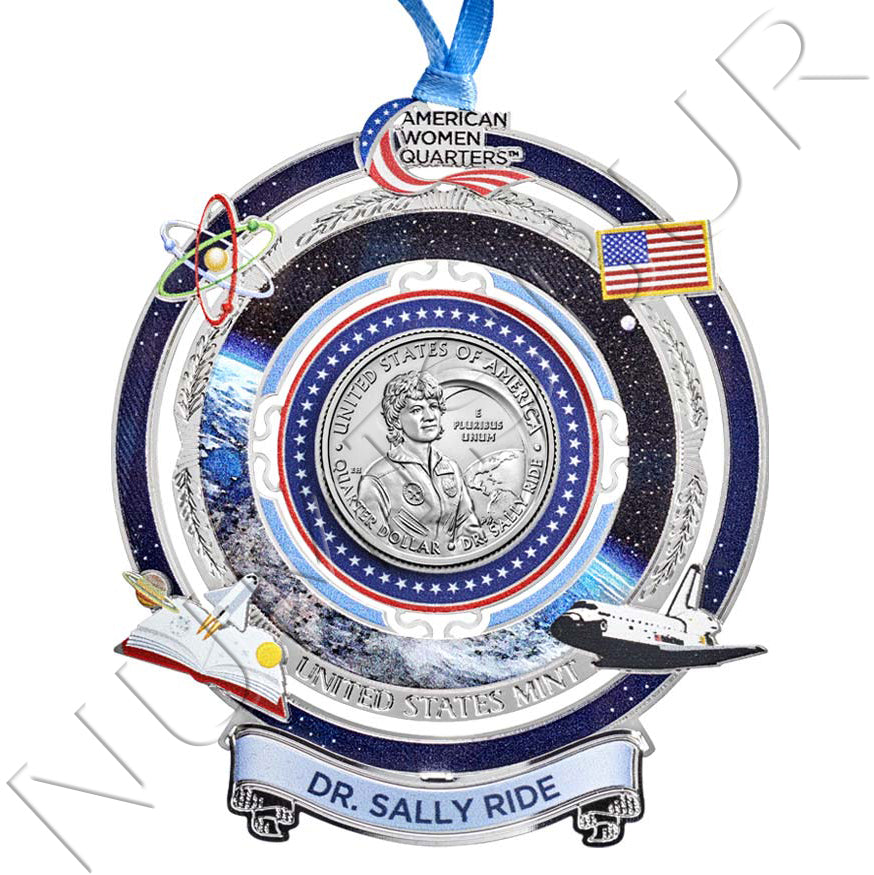 American Women Quarters 2022 Ornament - Dr. Sally Ride