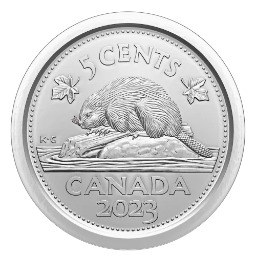 5 céntimos CANADÁ 2023 - Castor (2022 Reina Isabel II)