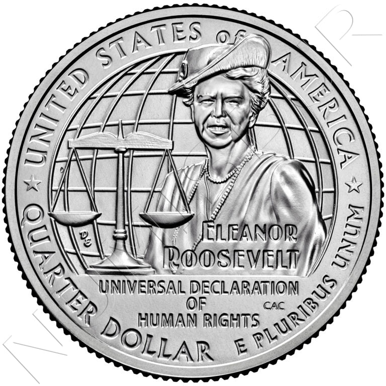 25 centavos ESTADOS UNIDOS 2023 - Eleanor Roosevelt