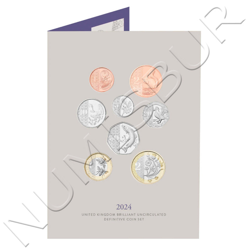 Euroset REINO UNIDO 2024 - Royal mint