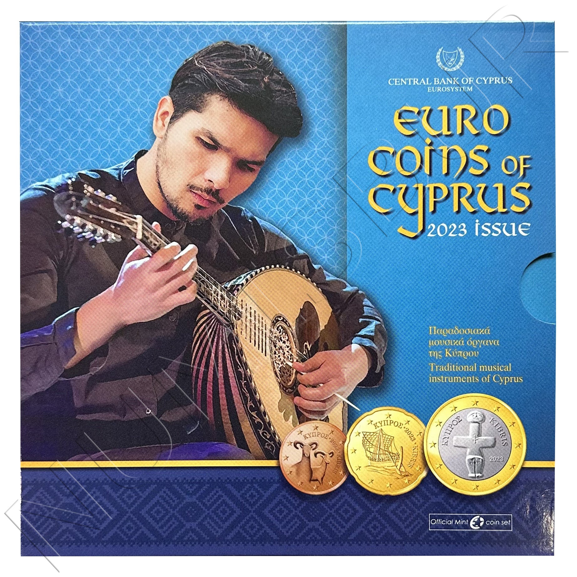 Euroset CHIPRE 2023 - Instrumentos tradicionales de Chipre