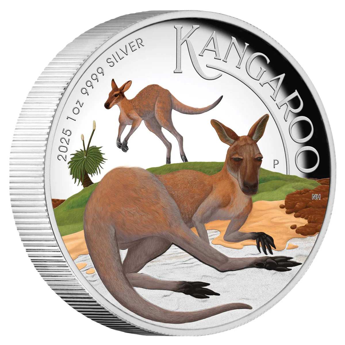 1 dólar AUSTRALIA 2025 - Canguro (High Relief)