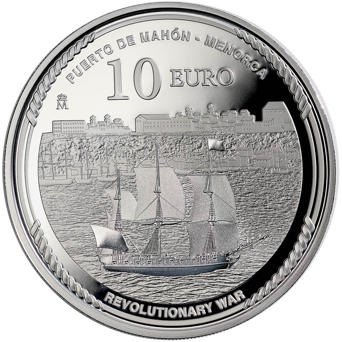 10 EUROS ESPAÑA 2025 - Jordi Farragut (250 ANIV. EEUU)