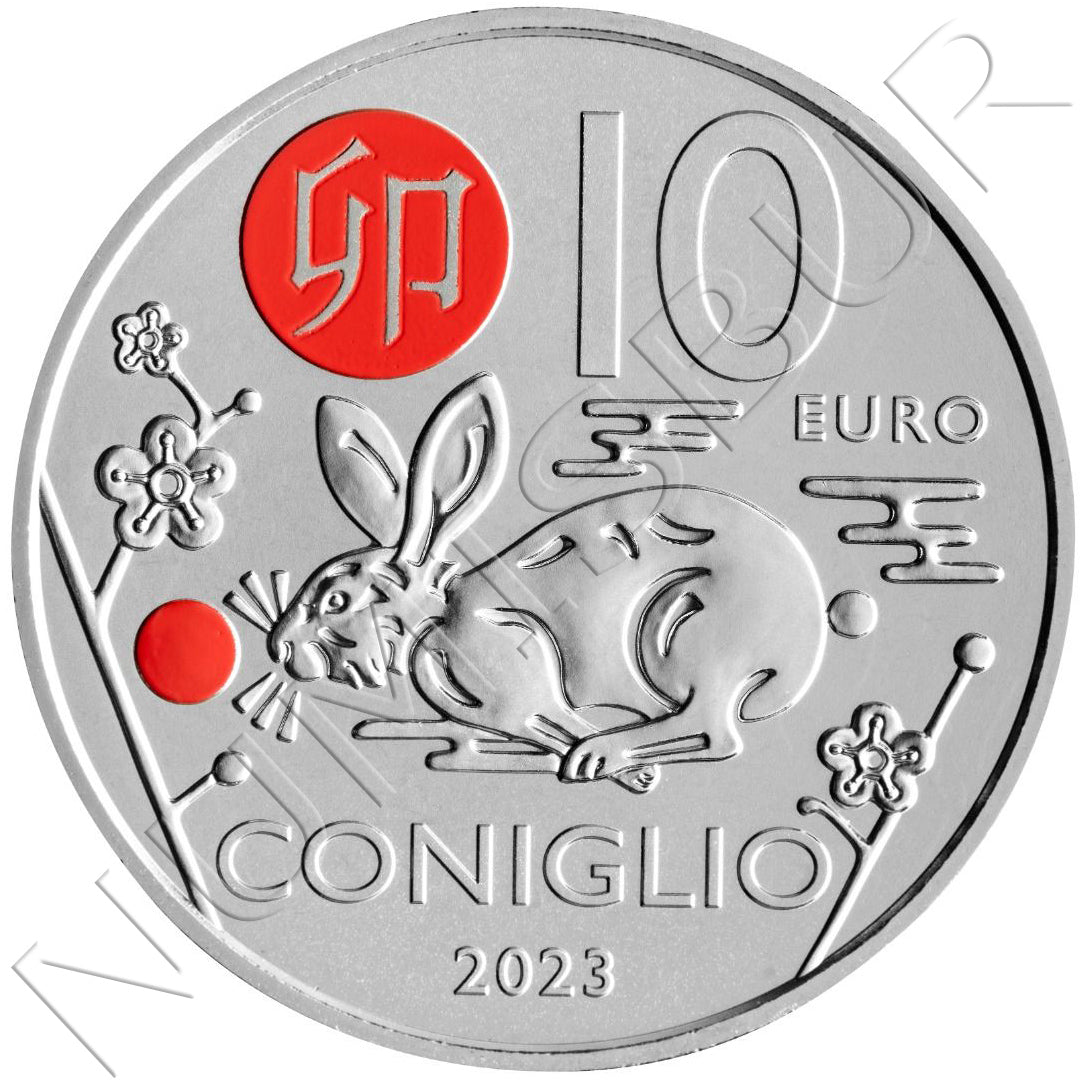 10 euros SAN MARINO 2023 - Calendario lunar 
