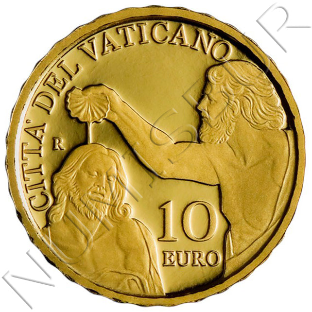 10 euros VATICANO 2024 - Il Battesimo