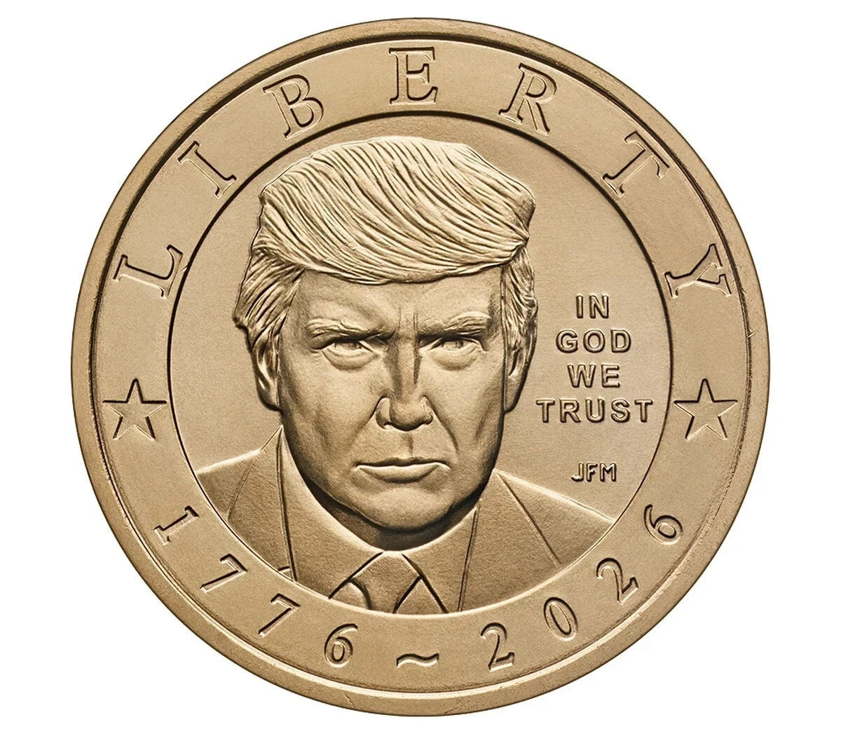 USA 1 dólar ESTADOS UNIDOS 2026 Donald Trump 1776 -2026