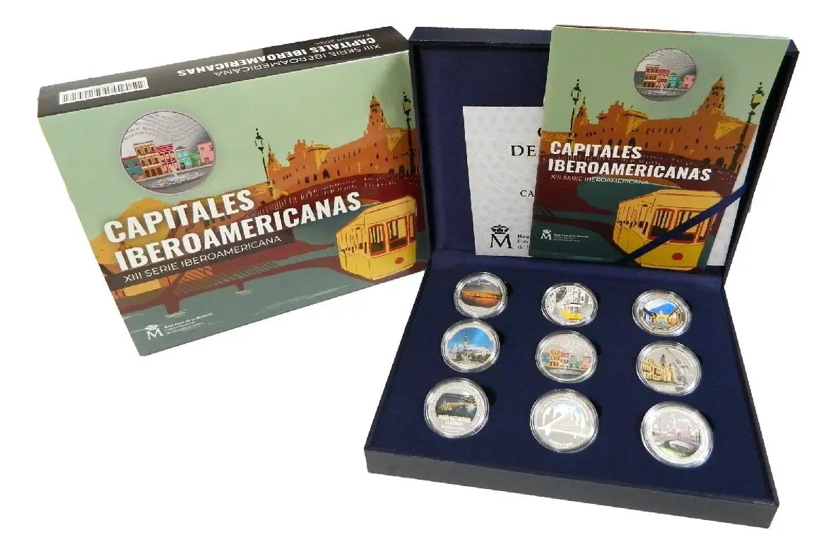 Colección plata ESPAÑA 2024 - XIII SERIE IBEROAMERICANA 
