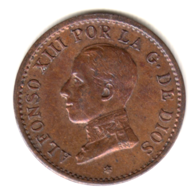 1 centimo ESPAÑA 1912 - Alfonso XIII PC. V *2*