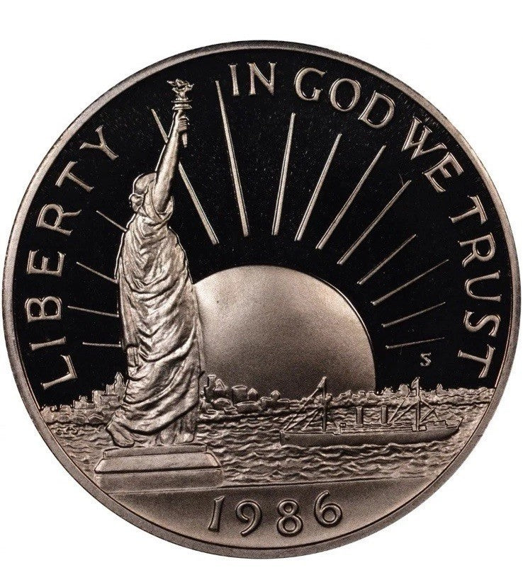 USA 1/2 dolar 1986 S proof ESTATUA DE LA LIBERTAD - Estados Unidos de América