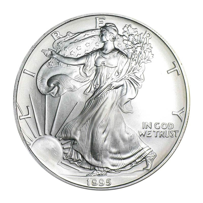 1 dólar ESTADOS UNIDOS - American Eagle 1995 - 1 oz plata