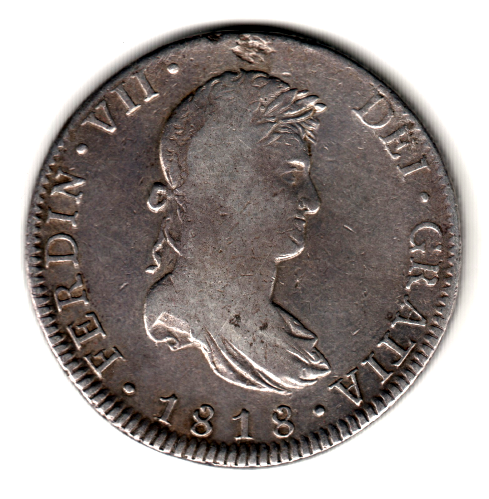 8 reales ESPAÑA 1818 - Fernando VII MEXICO
