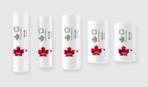 CANADA cartucho 2026 Colección especial de Wrap Roll: Primeras acuñaciones
