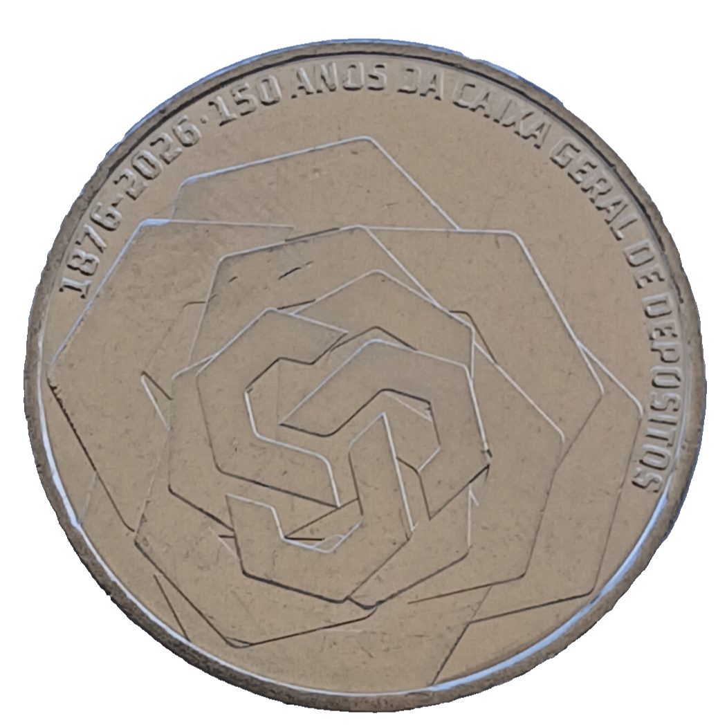 PORTUGAL 7,5 euro 2026 S/C 150 años Caixa General de Depositos