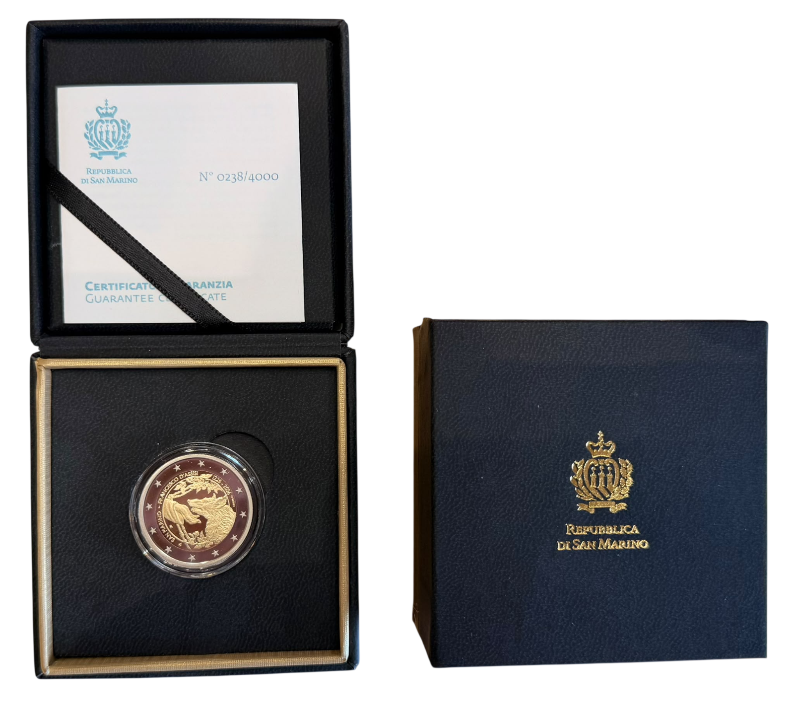2 euros SAN MARINO 2026 - SAN FRANCISCO DE ASIS Proof
