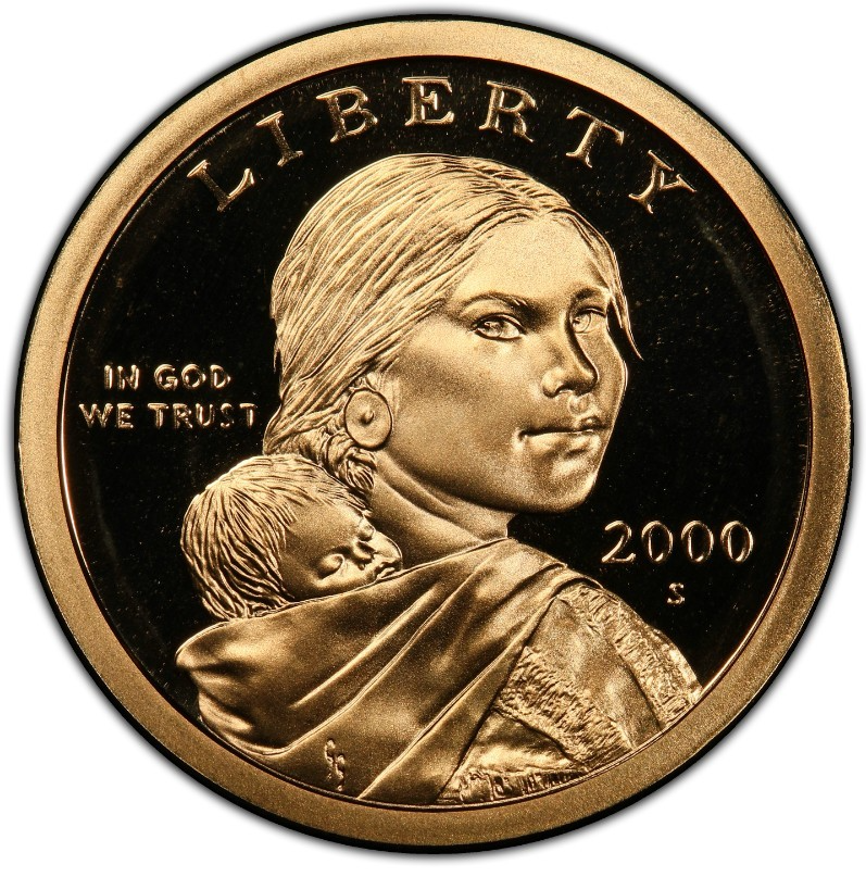 1 dólar proof ESTADOS UNIDOS S (SAN FRANCISCO)  - SERIE Sacagawea Dollar