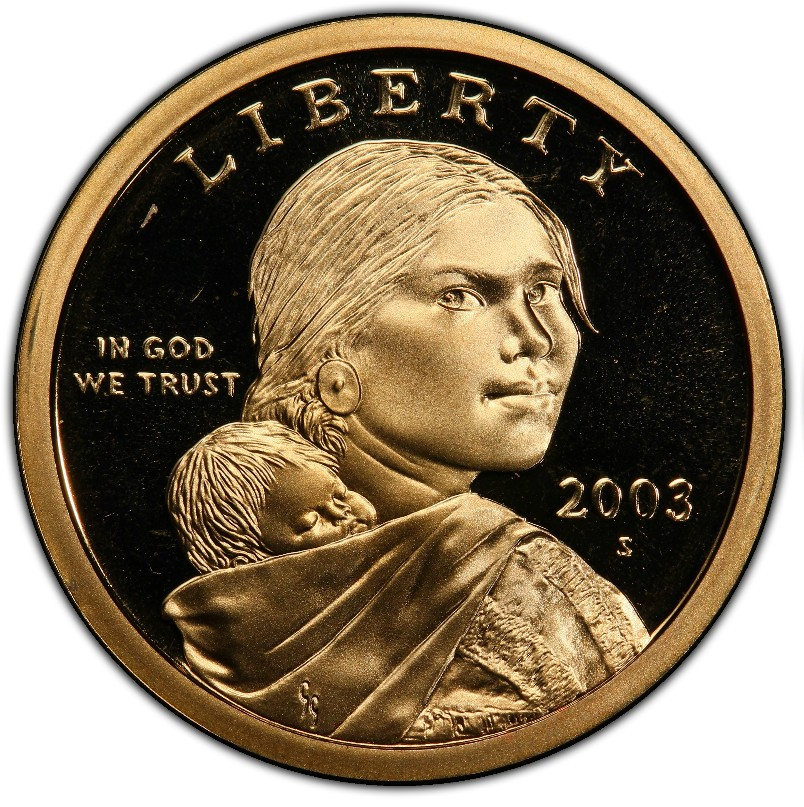 1 dólar proof ESTADOS UNIDOS S (SAN FRANCISCO)  - SERIE Sacagawea Dollar