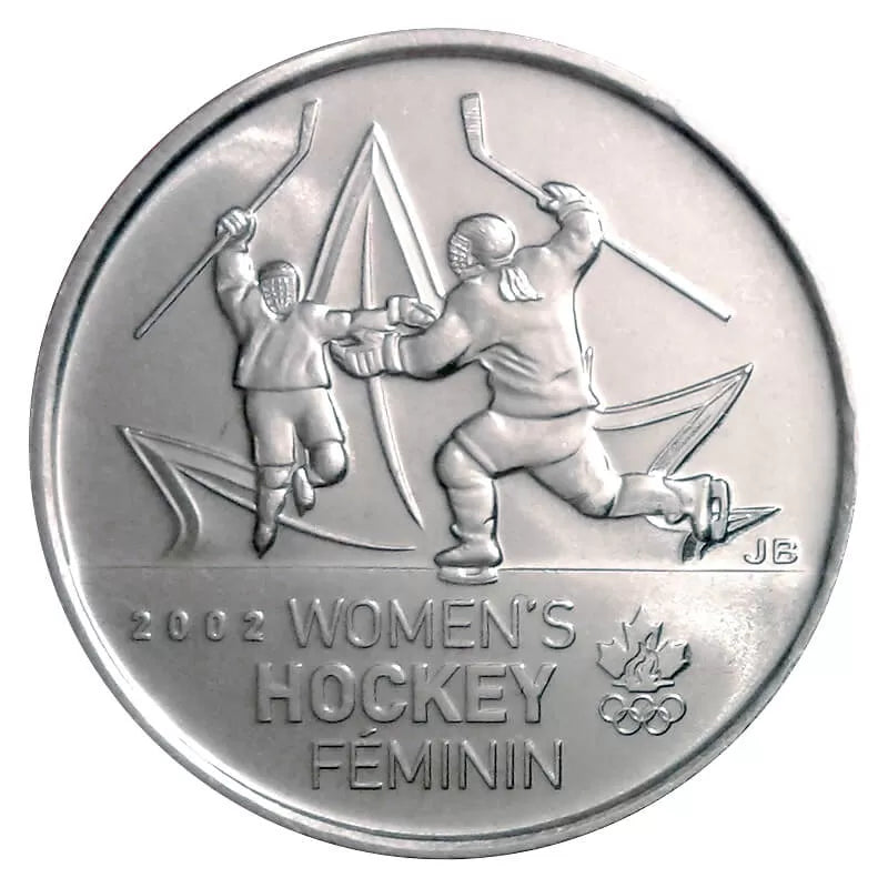 25 céntimos CANADA 2009 - Golden Moments: Women's Ice Hockey