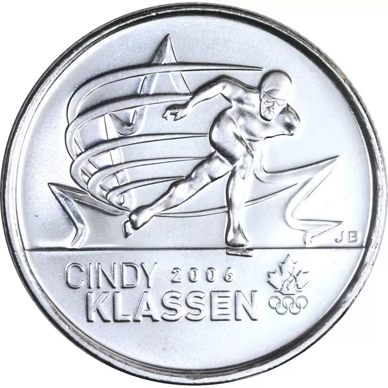 25 céntimos CANADA 2009 - Golden Moments: Cindy Klassen