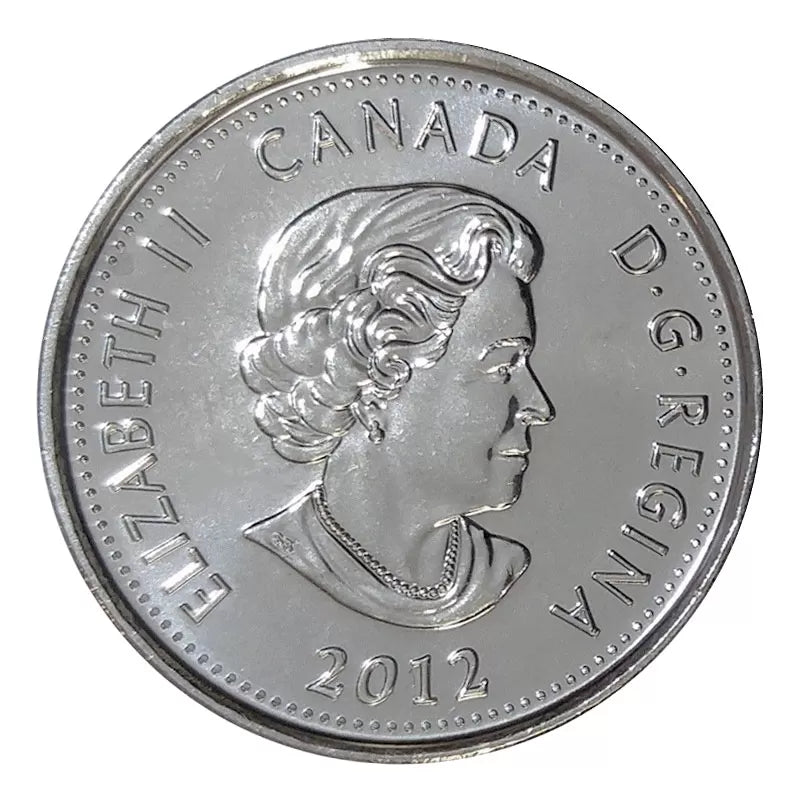 25 céntimos CANADA 2012 - Héroes de 1812 