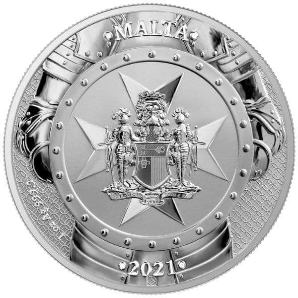 5 euros MALTA 2021 - Caballeros del Pasado