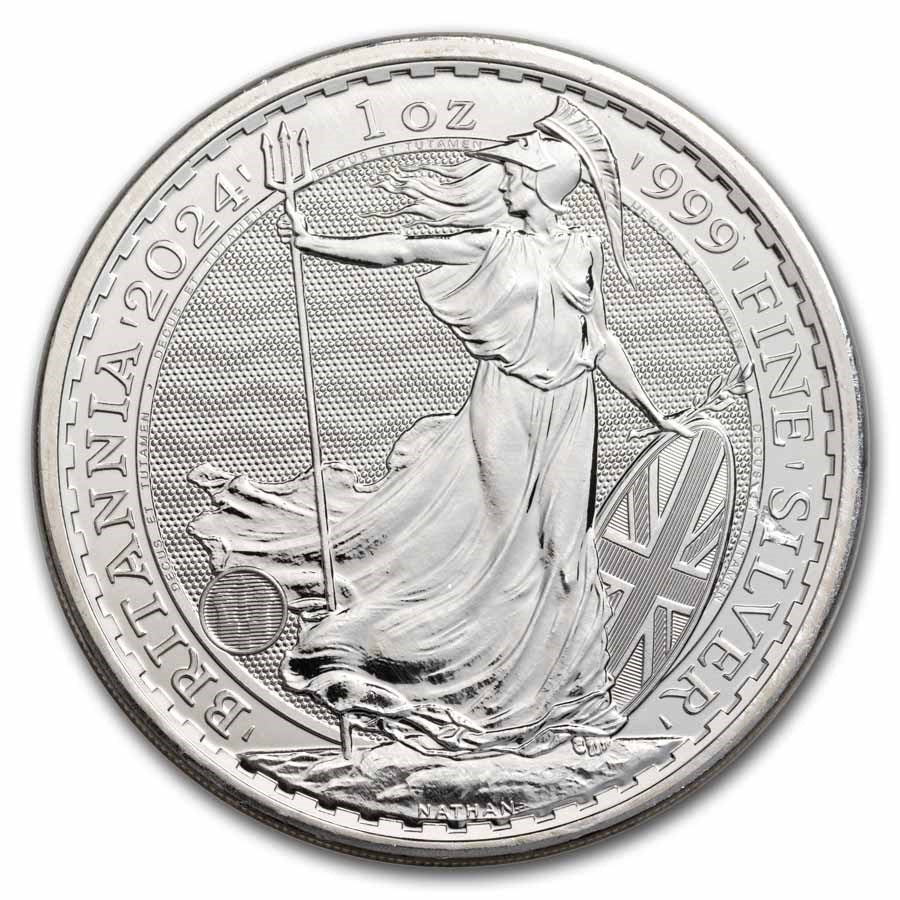 2 libras REINO UNIDO 2024 - Britania (Anverso Carlos III)