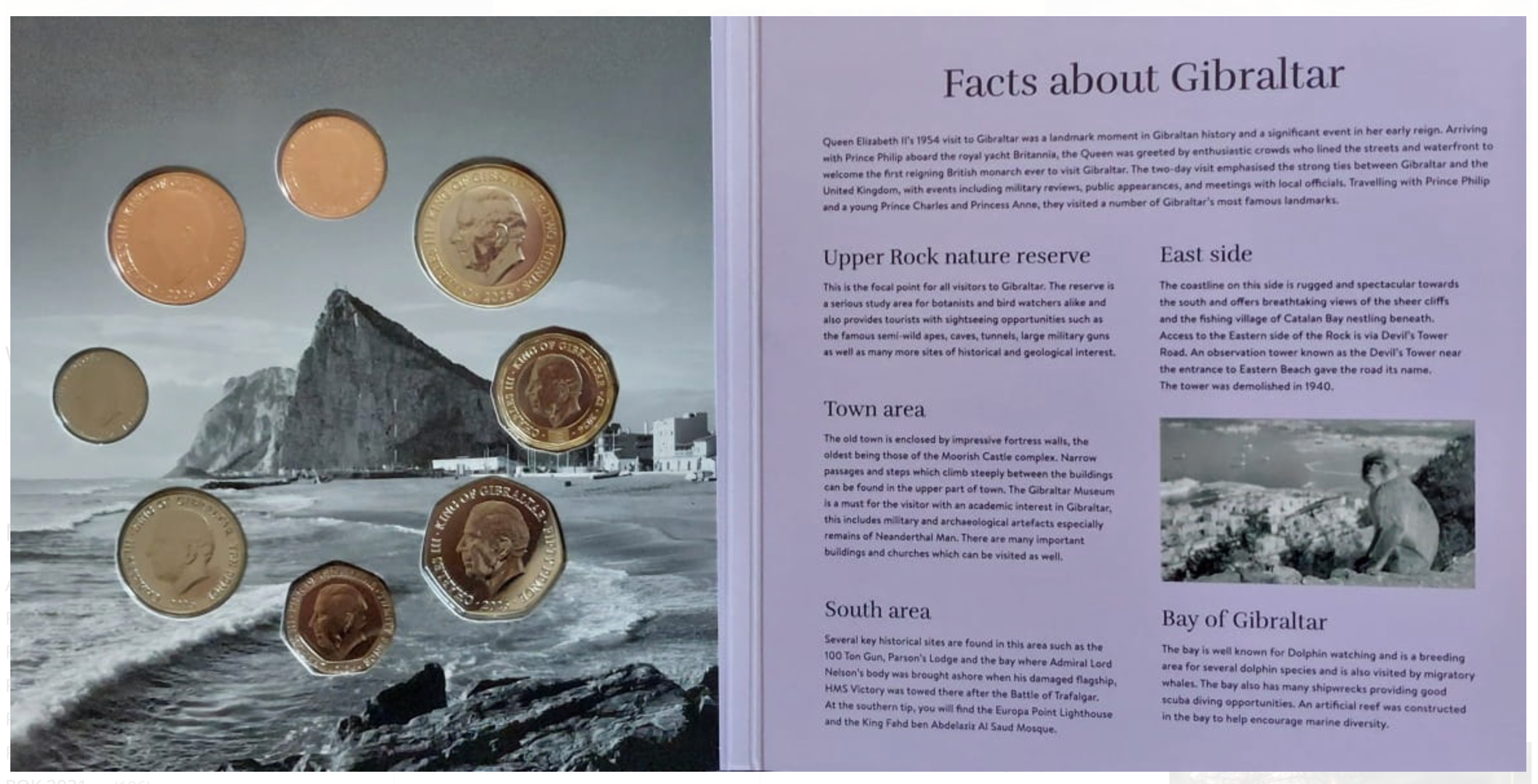 SET DE MONEDAS GIBRALTAR 2026 - Coin Collector Limted Edition CON 5 LIBRAS MUY RARO