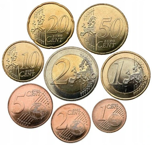 Tira ESPAÑA 2026 - 8 valores euros