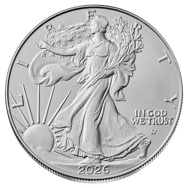 1 dólar ESTADOS UNIDOS 2026 - American Eagle  1 oz. plata pura