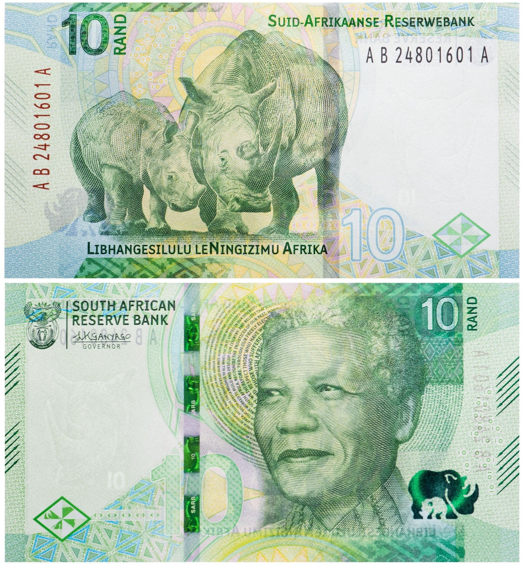Sudáfrica - 10 Rand 2023 Pick 148