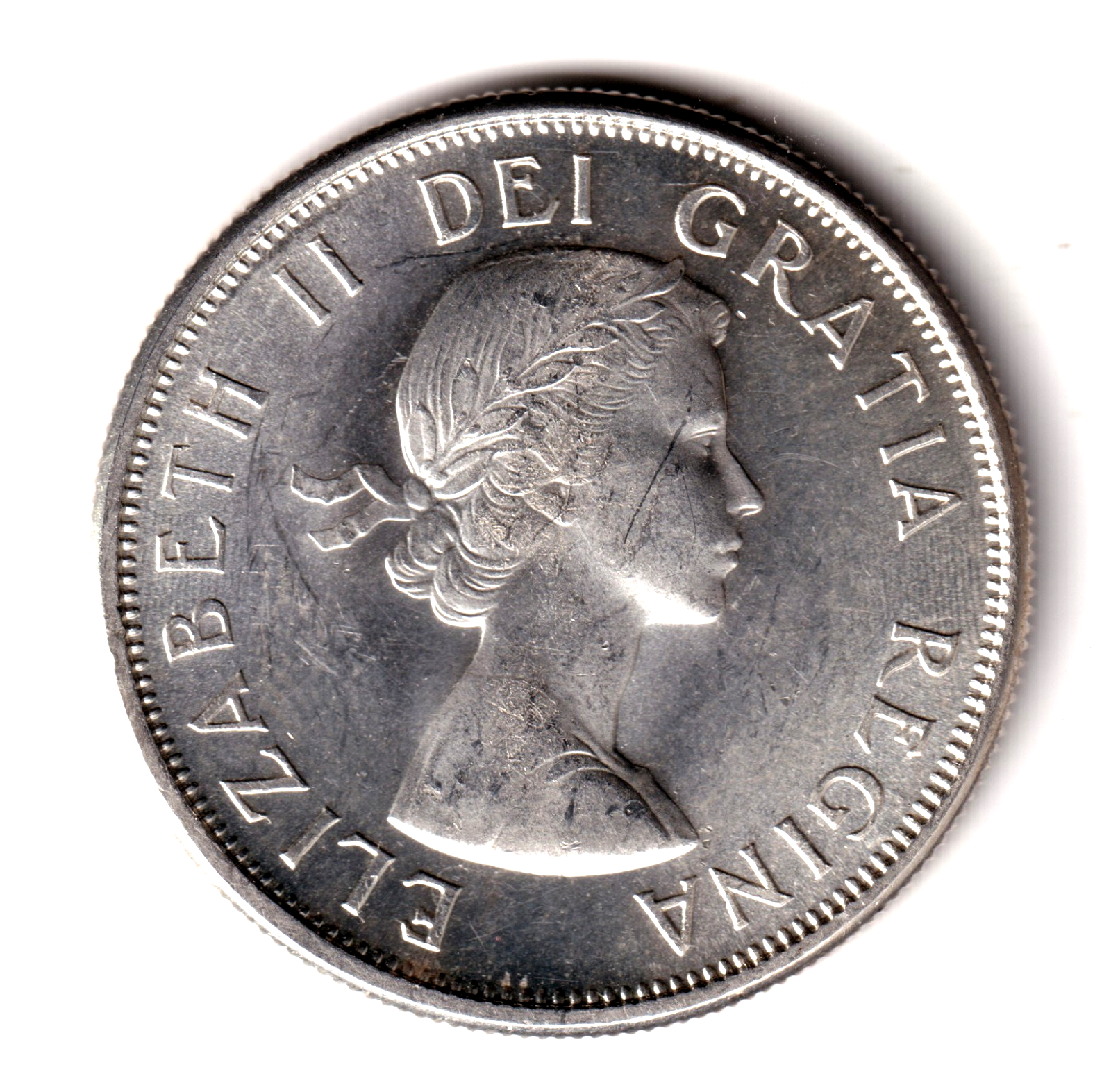 50 cents plata CANADA 1964