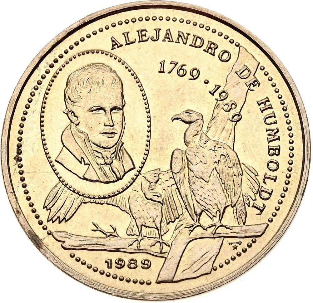 25 Centavos CUBA Alexander von Humboldt