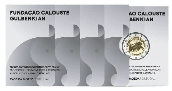 PORTUGAL 2 euro 2026 proof 70 aniversario de la Fundación Calouste Gulbenkian
