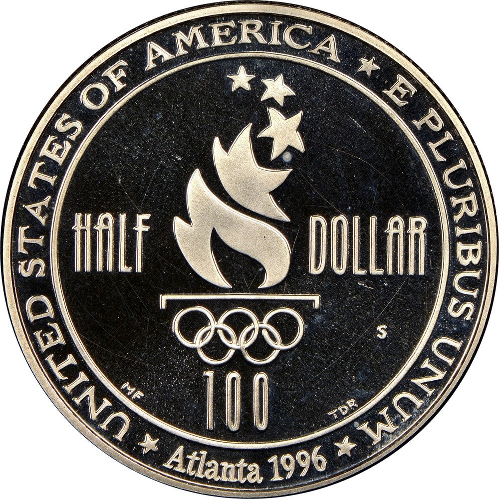 USA 1/2 dolar 1996 S - NATACIÓN - Estados Unidos de América